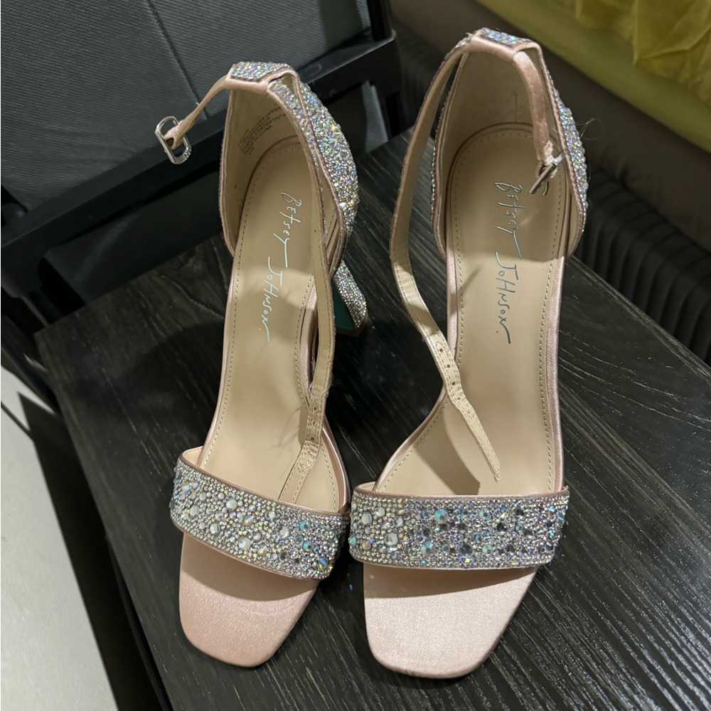 Embellished heels